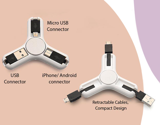 Data Cable With Spinner