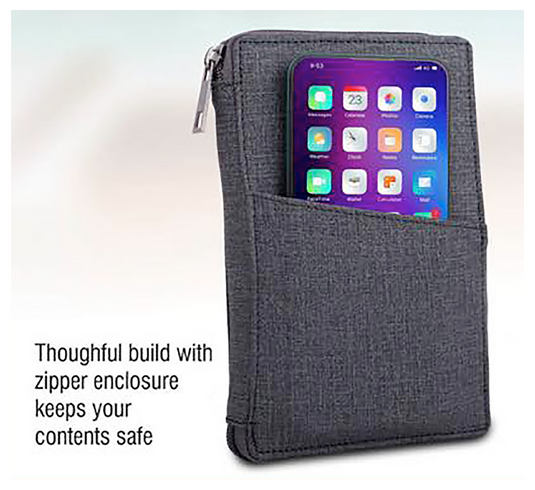 All In 1 Zipper Passport Holder